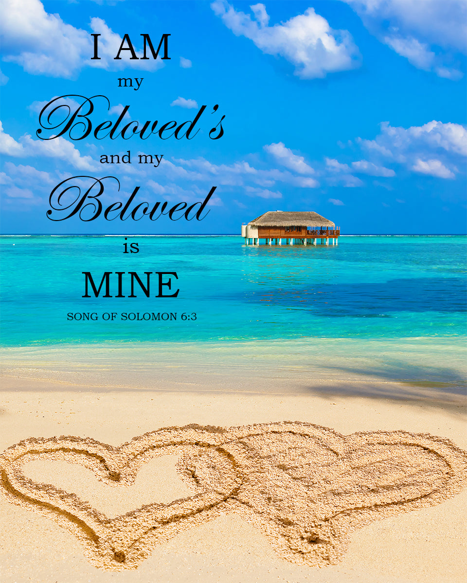 Song of Solomon 6:3 - I am My Beloved&#39;s - Bible Verses To Go