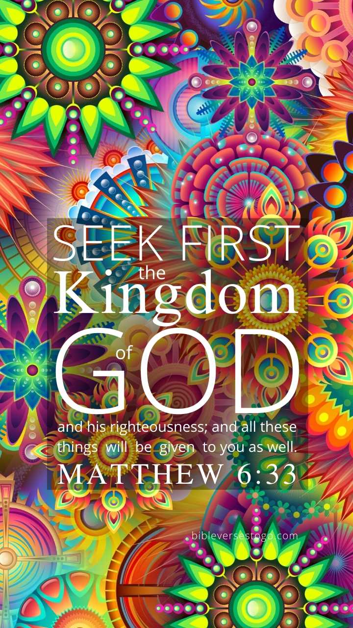 Christian Wallpaper – Spiro Matthew 6:33