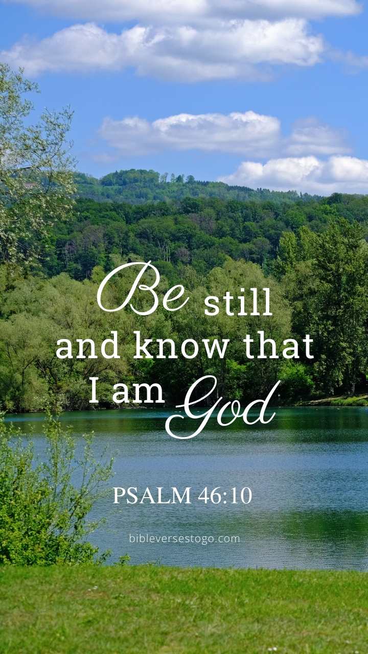 Christian Wallpaper - Still Waters Psalm 46:10