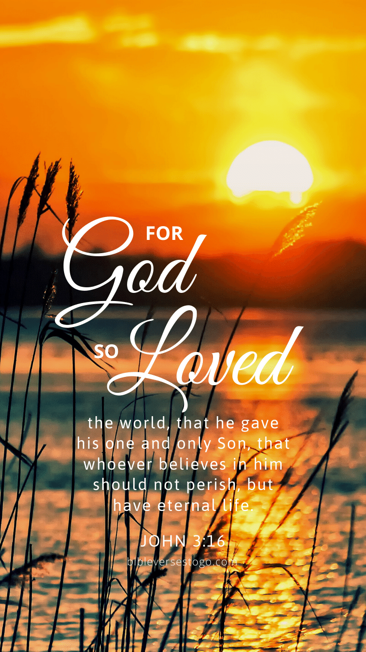 Christian Wallpaper – Sunrise John 3:16