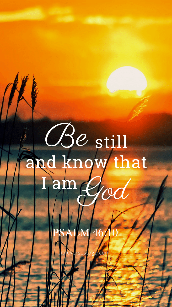 Christian Wallpaper – Sunrise Psalm 46:10