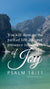 Christian Wallpaper - Valley Lake Psalm 16:11