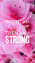 Christian Wallpaper - Weak is Strong 2 Corinthians 12:10
