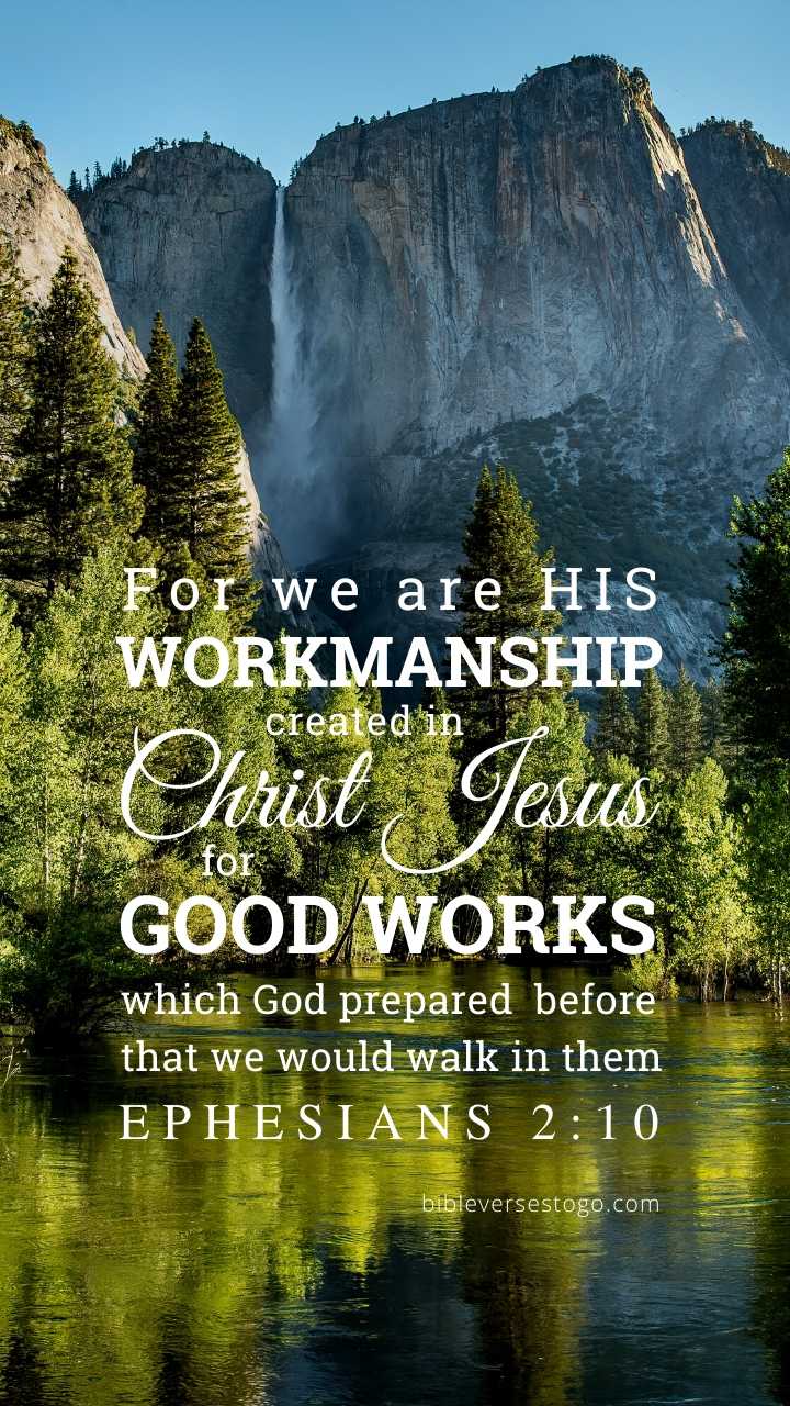 Christian Wallpaper - Yosemite Ephesians 2:10