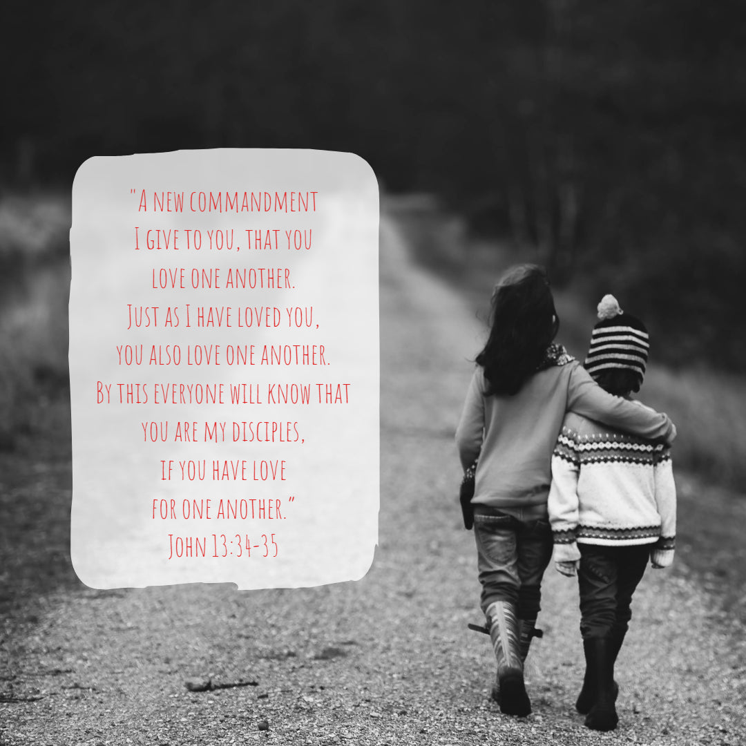 John 13:34-35 - Love For One Another - Bible Verses To Go