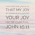 John 15:11 - Your Joy May Be Made Full - Bible Verses To Go